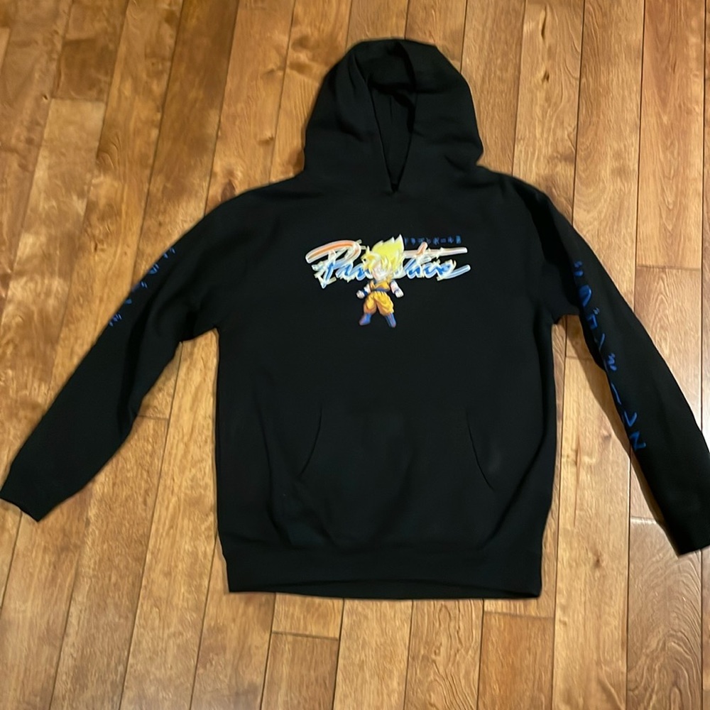 Youth Large Primitive Dragonball Z Pullover Hoodie Goku Rare